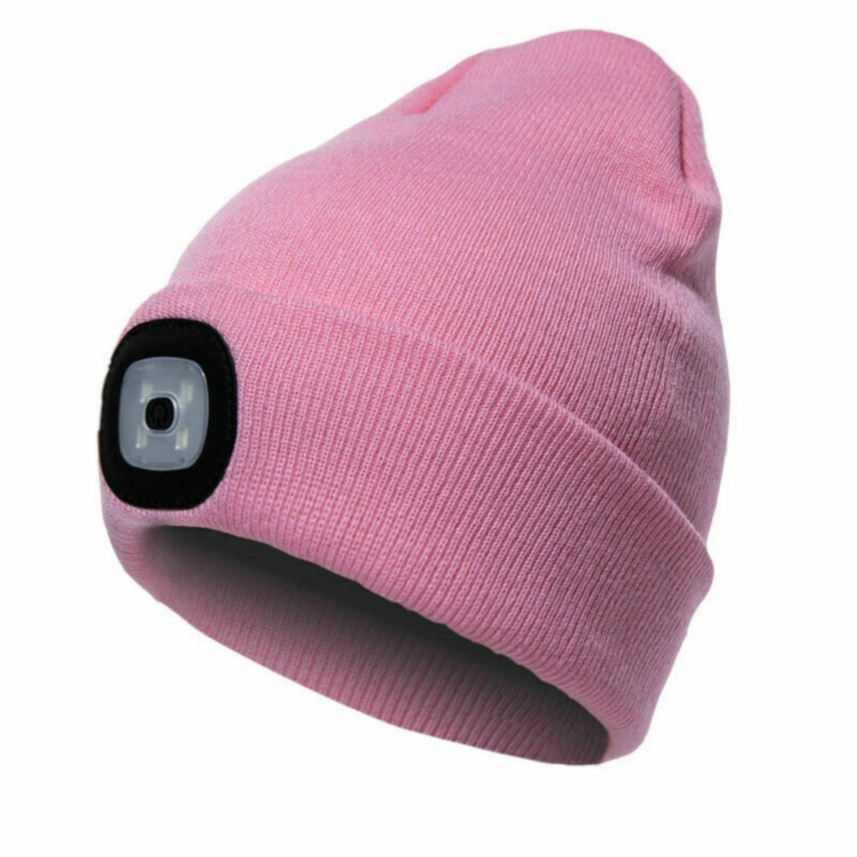 LED Beanie Hats Rechargeable Unisex High Powered Head Lamp Torch Light Cap