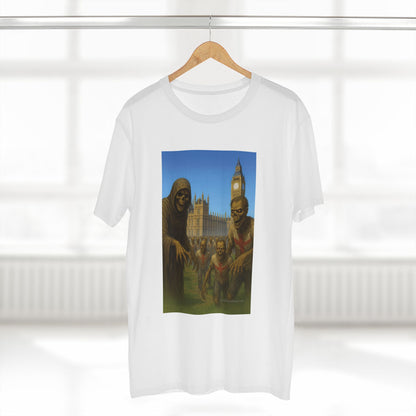 Mystical Night Scene Tee, Halloween Shirt, Spooky Vibe, Unisex Graphic T-Shirt, Casual Wear, Gift for Him/Her