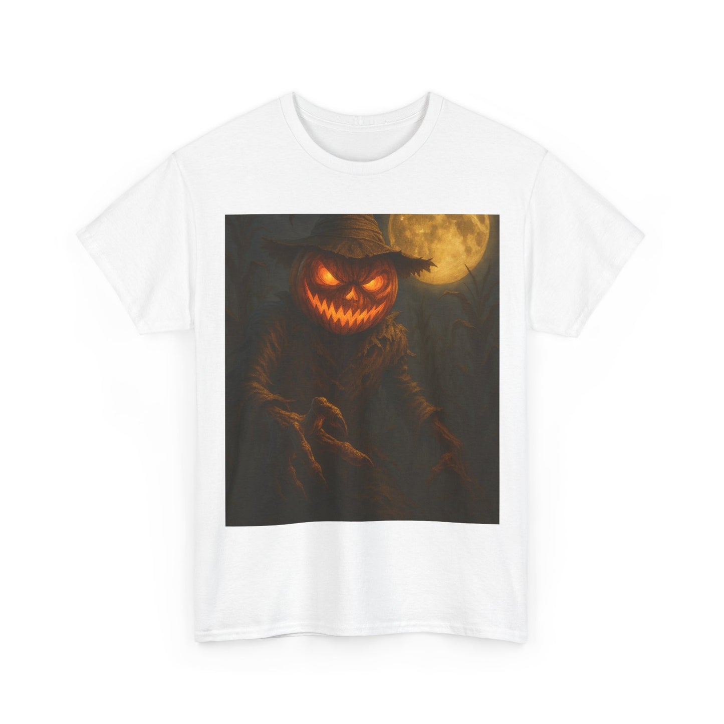 Halloween Scarecrow Tee, Spooky T-Shirt, Unisex Fall Apparel, Halloween Costume, Pumpkin Shirt, Autumn Vibe Clothing