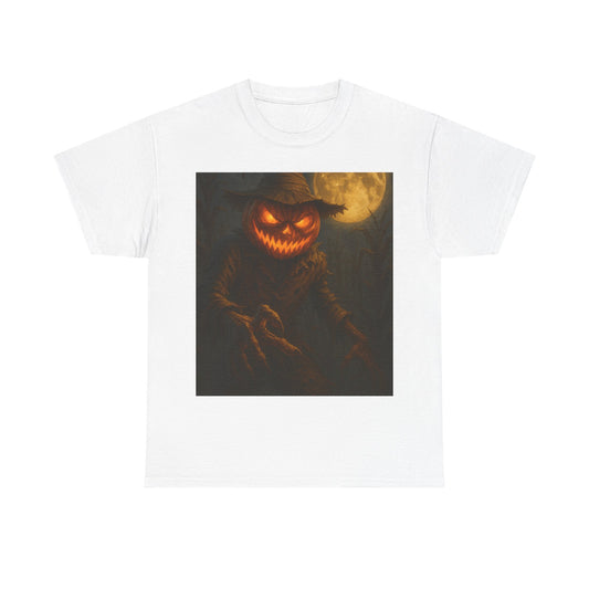 Halloween Scarecrow Tee, Spooky T-Shirt, Unisex Fall Apparel, Halloween Costume, Pumpkin Shirt, Autumn Vibe Clothing