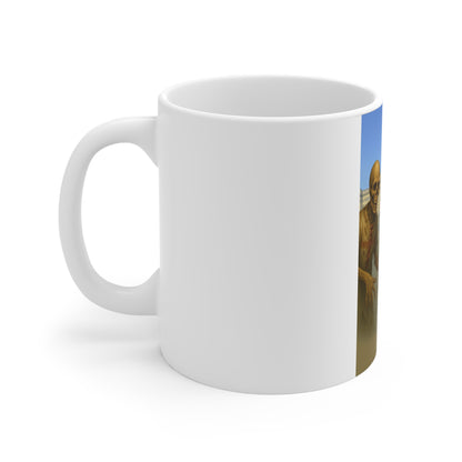 Zombie Apocalypse Coffee Mug, Unique Gift for Halloween, Horror Lover's Drinkware, Spooky Kitchen Decor, Creepy Mug for Friends